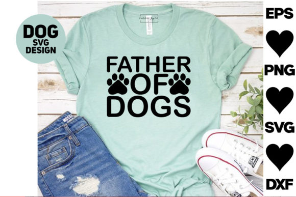 Dog SVG Design: Father of Dogs