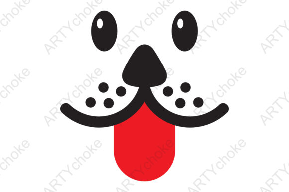 Happy Dog. SVG File Ready for Cricut